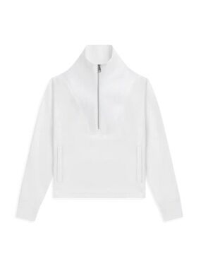 Greyson Clothiers Soleil Half Zip Pullover arctic white new nvr worn tags sz leg